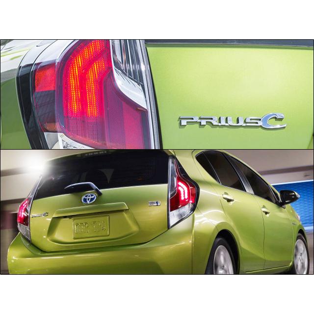 アクアNHP10中期【TOYOTA】トヨタPRIUS-C純正USテールライト左右(15