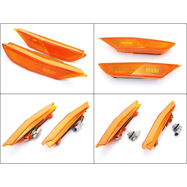 R35【NISSAN】ニッサンGT-R純正USサイドマーカー4点セット前後左右