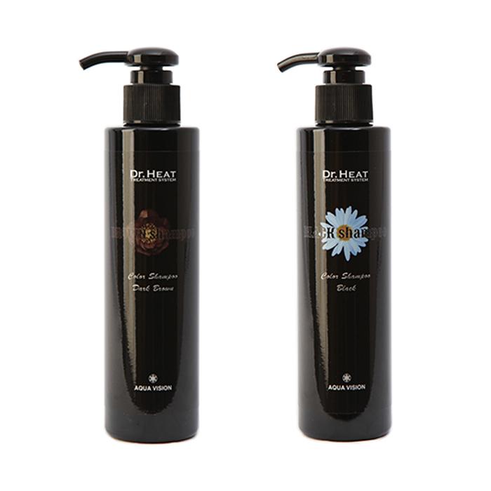 Dr.Heat M3D カラークリームシャンプー ブラックシャンプー ブラウン