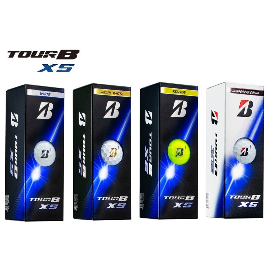 BRIDGESTONE GOLF TOUR B XS 2026年モデル ゴルフボール 1スリーブ(3個
