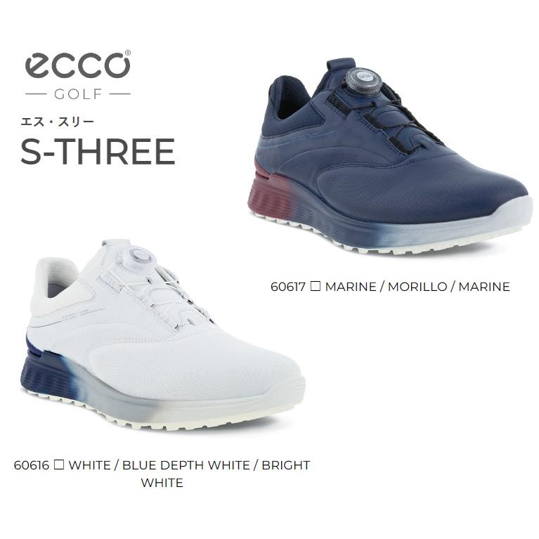 ecco（エコー） GOLF ゴルフシューズ エス・スリー ボア S-THREE BOA