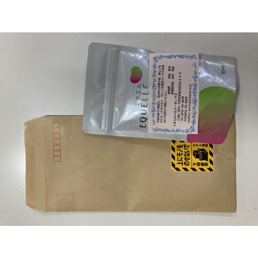 エクエル 120粒入 パウチ エクオール 大塚製薬 EQUELLE メール便送料