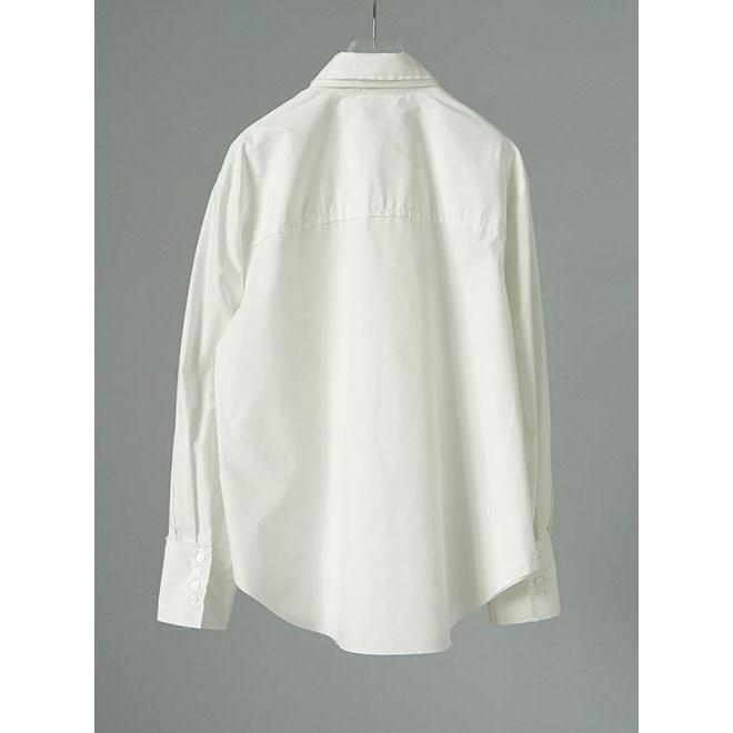 anuke（アンヌーク） Volume Ribbon Shirts☆ 25秋冬予約 62520407