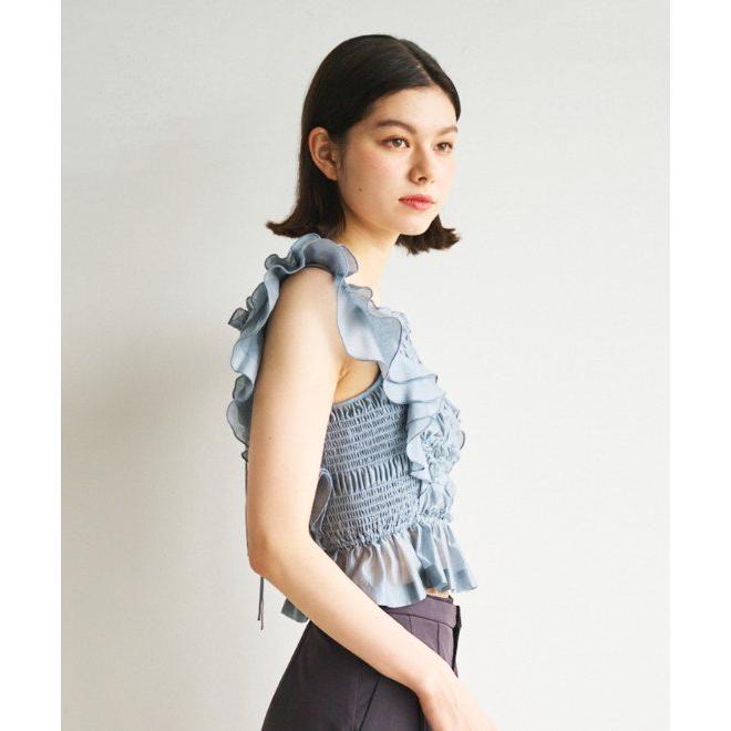 ココディール（COCO DEAL） (セール20%OFF) シャーリングフリル