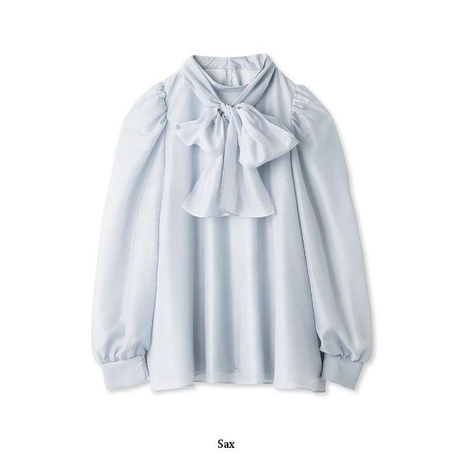 CELFORD（セルフォード） ボウタイ付きシア―ブラウス 23秋冬