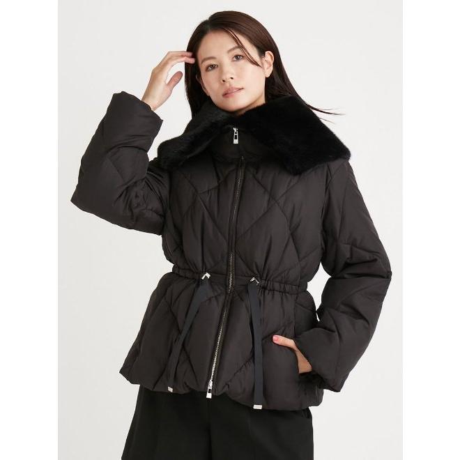 CELFORD（セルフォード） (12%OFF) ファー襟付きキルティングショート