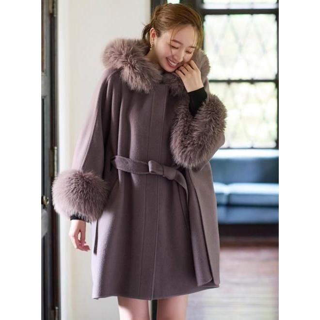 CELFORD（セルフォード） (10%OFF&300円OFF）CELFORD ファーポンチョ