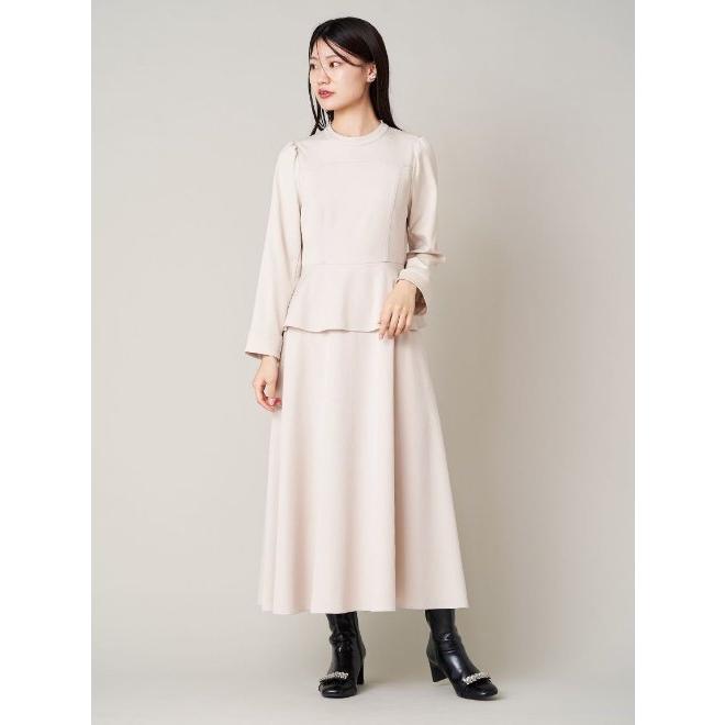 CELFORD（セルフォード） ペプラムデザインデニムワンピース 23秋冬