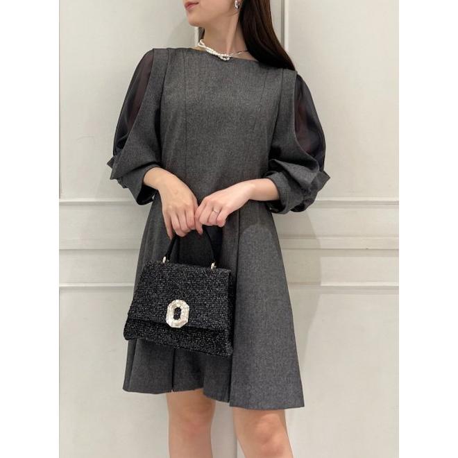 SNIDEL（スナイデル） (12%OFF) シアーショルダーミニワンピース 24