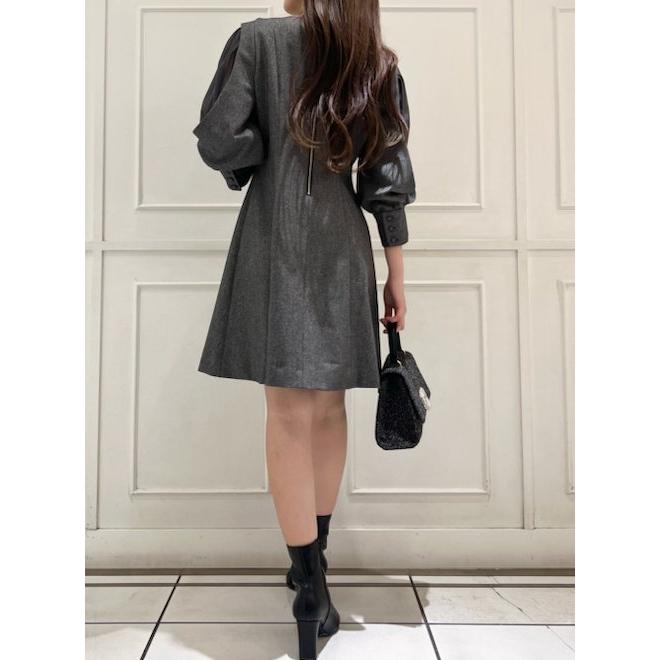 SNIDEL（スナイデル） (12%OFF) シアーショルダーミニワンピース 24