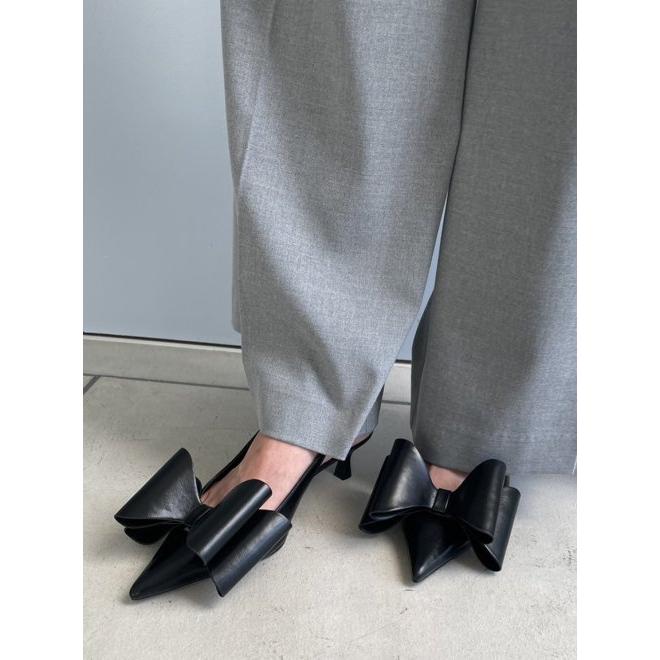 SNIDEL（スナイデル） リボンモチーフサンダル 24春夏予約2 SWGS241610