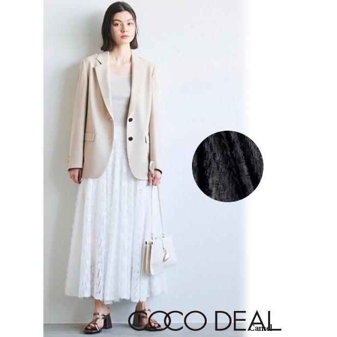 ココディール（COCO DEAL） (セール20%OFF) フェザーチュールスカート