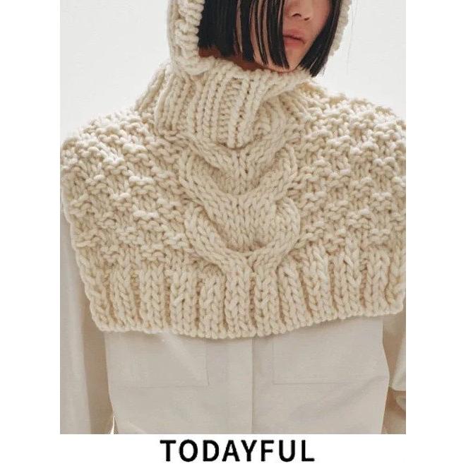 TODAYFUL トゥデイフル Hand Knit Balaclava☆ 24秋冬.予約 12421019