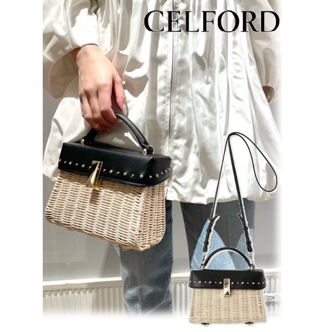 CELFORD（セルフォード） ビジューXスタッズシーズナルバッグ 24春夏
