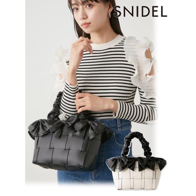 SNIDEL（スナイデル） リボンバッグ 24春夏 SWGB241623 (12%OFF&PT5倍