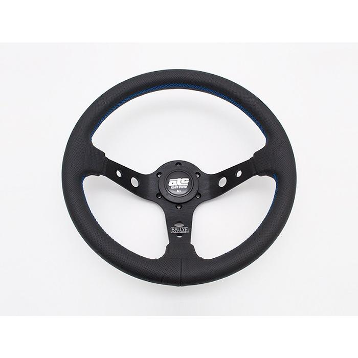 atc RALLYE CONE 95 33φ【本革 ステアリング/ブルーステッチ