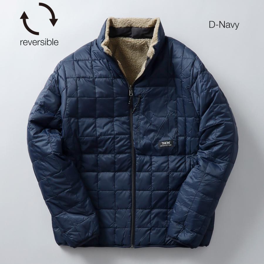 TAION（タイオン） ダウンジャケット リバーシブル メンズ 800FP 軽量