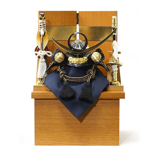 五月人形 伊達政宗公 兜 収納飾り コンパクト おしゃれ 戦国武将 兜