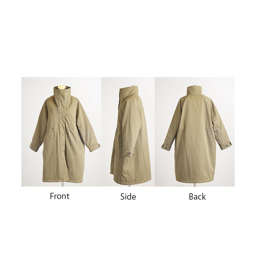 HUG.U（ハグユー） コート 2way ミリタリーコート ロング アウター