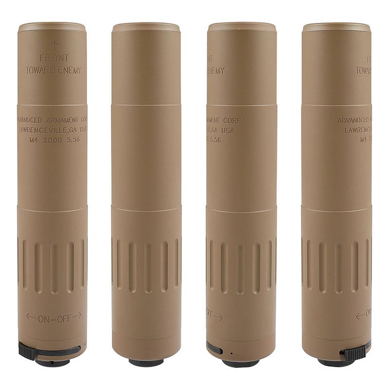 Airsoft Artisan AAC M4-2000タイプサイレンサー/51Tハイダーセット DE