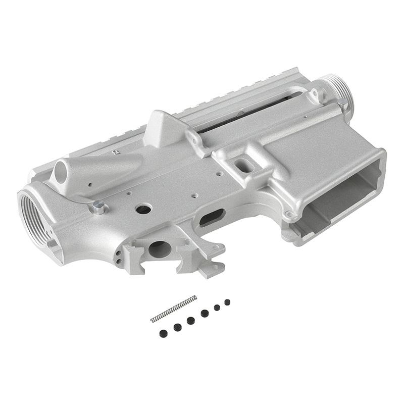 Zparts M4 強化リブ 鍛造レシーバー 無刻印 (SYSTEMA PTW M4/表面処理