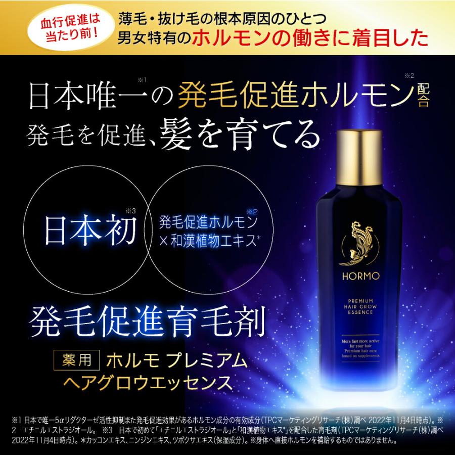 HORMO（ホルモ） 【公式ショップ】HORMO プレミアム ヘアグロウ