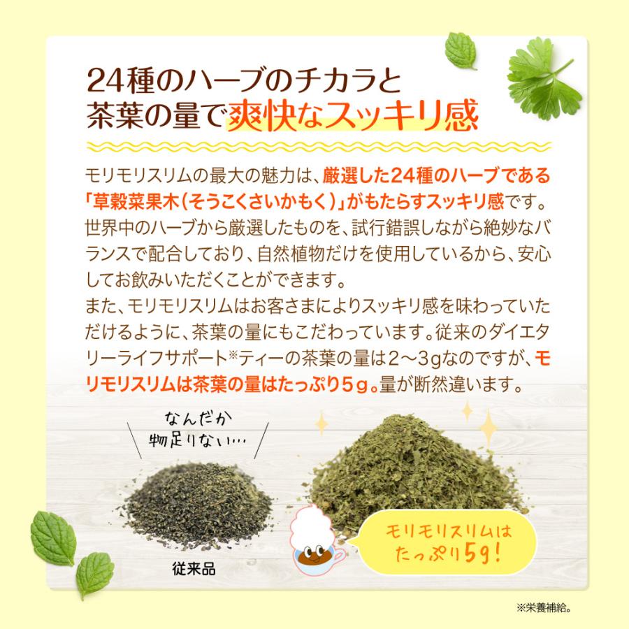 モリモリスリム 【公式ショップ】モリモリスリム ほうじ茶風味（5g×30