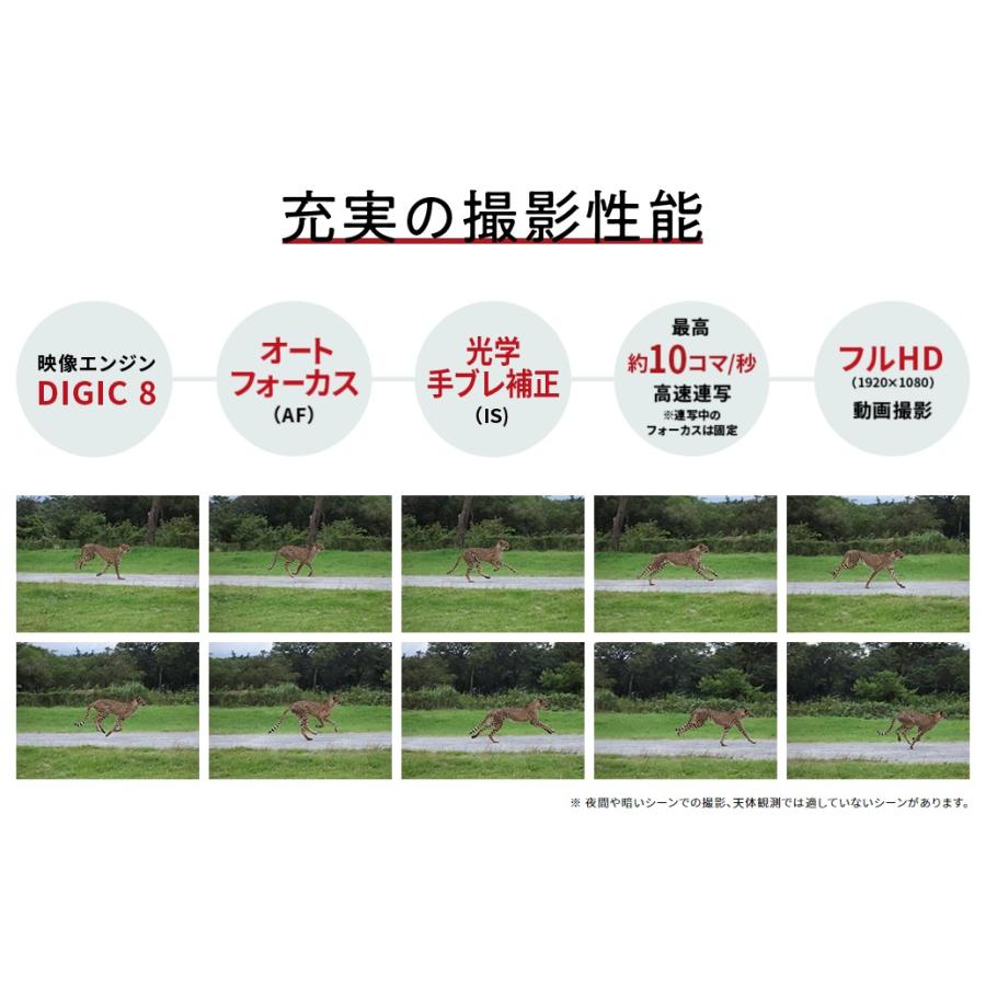 PowerShot 在庫あり【送料無料】キヤノン Canon 撮れる望遠鏡 ZOOM