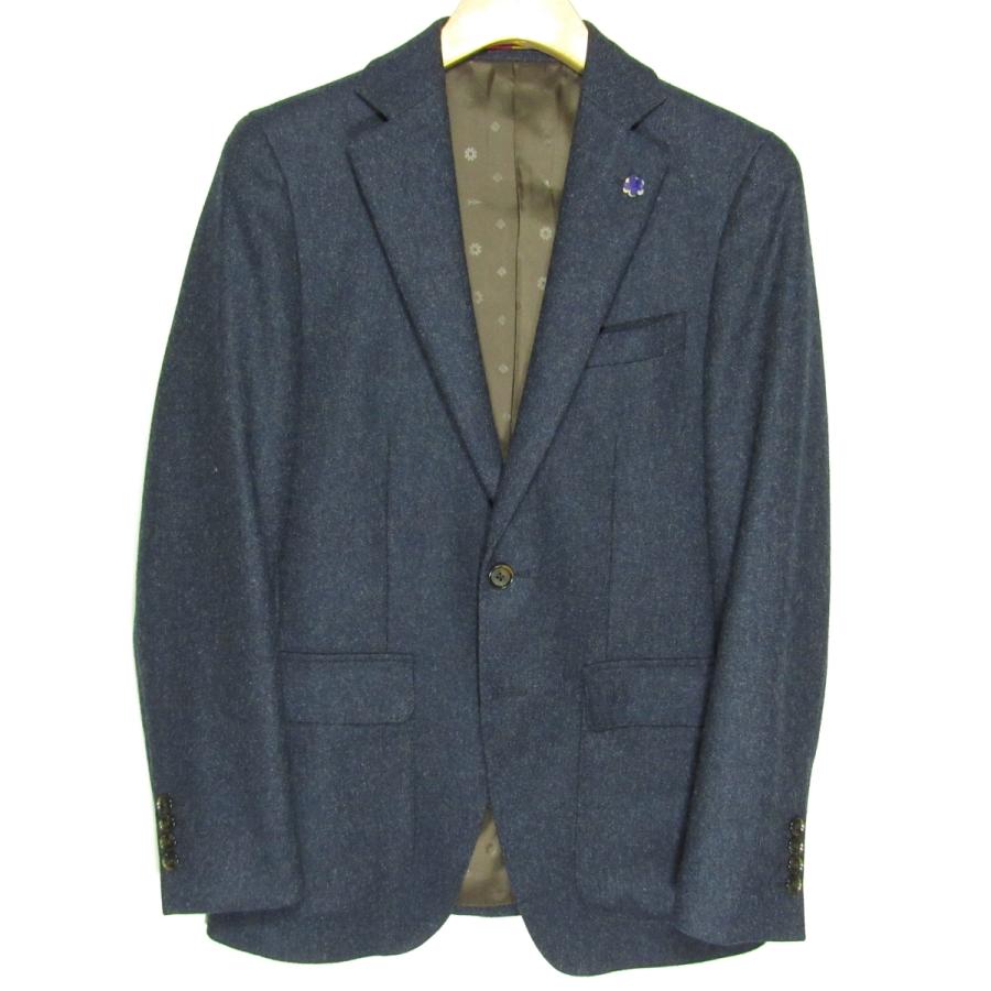 ORIHICA（オリヒカ） 新品同様 メンズ ウールミックス ネイビー