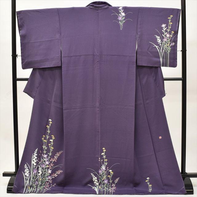 リサイクル着物 付下げ訪問着 中古 正絹 未使用品 仕立て上がり 加賀