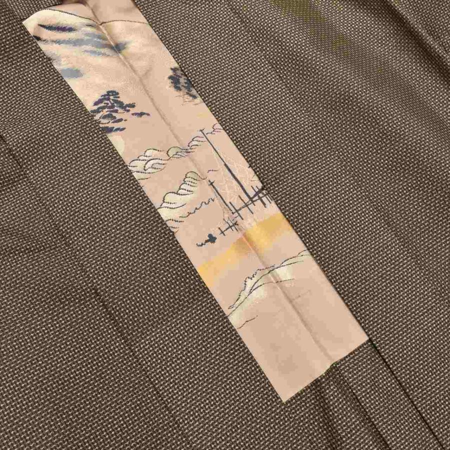 大島紬 正絹 アンサンブル 身丈135.5cm S 裄丈70cm 男性用 メンズ 羽織