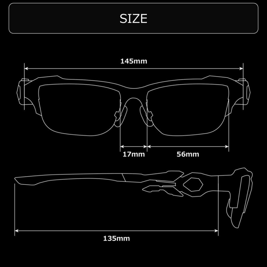 Bauhutte（バウヒュッテ） ゲーミングメガネ(フレームのみ) BGG-02-BK