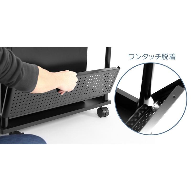 Bauhutte（バウヒュッテ） 昇降式L字デスク ( ブラック ) BHD-670H-BK