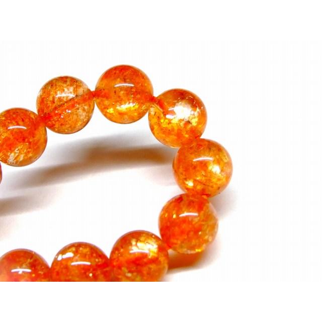 天然石 パワーストーン 65783 ゴールドサンストーン 特級 7mm〜8mm 1粒