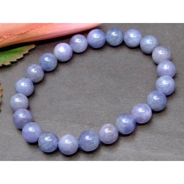 天然石 パワーストーン 63781 タンザナイト 9mm AA ブレスレット 内径