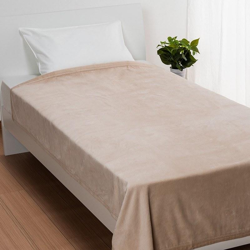 西川（nishikawa） クオリアル シール織り 綿毛布 クイーン 日本製