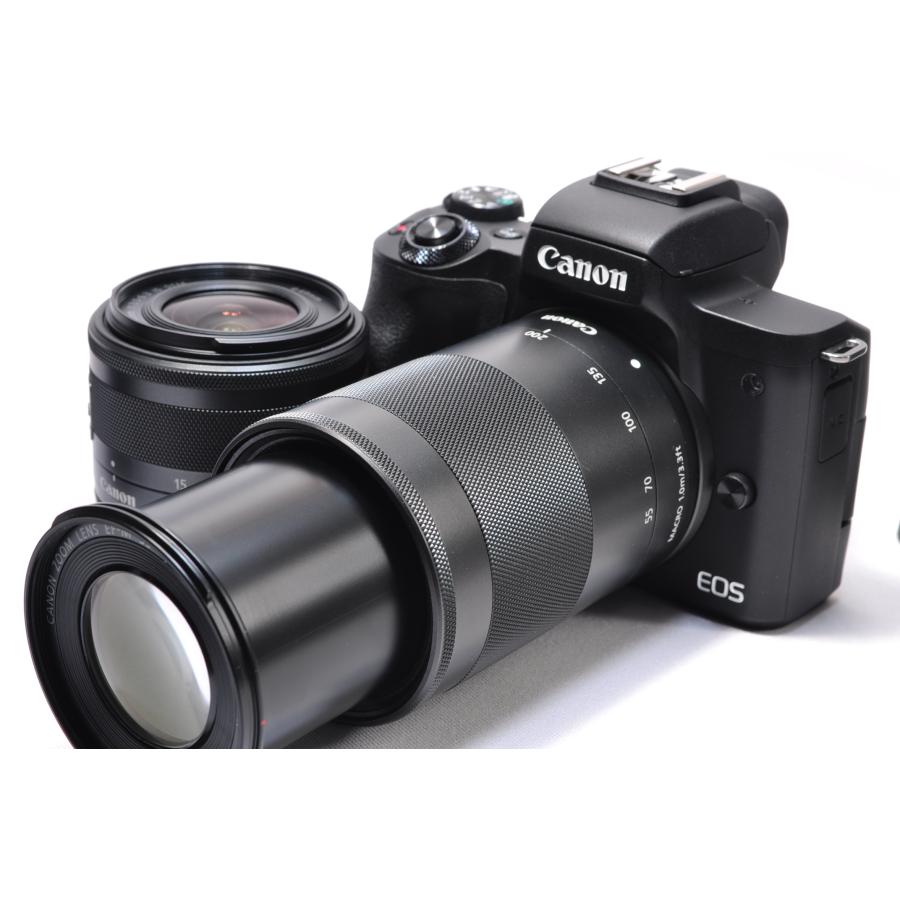 EOS Kiss キヤノン Canon ミラーレス一眼 M2 ダブルズームキット