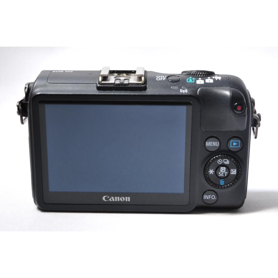 EOS M キヤノン Canon ミラーレス一眼 M2 レンズキット ブラック SD