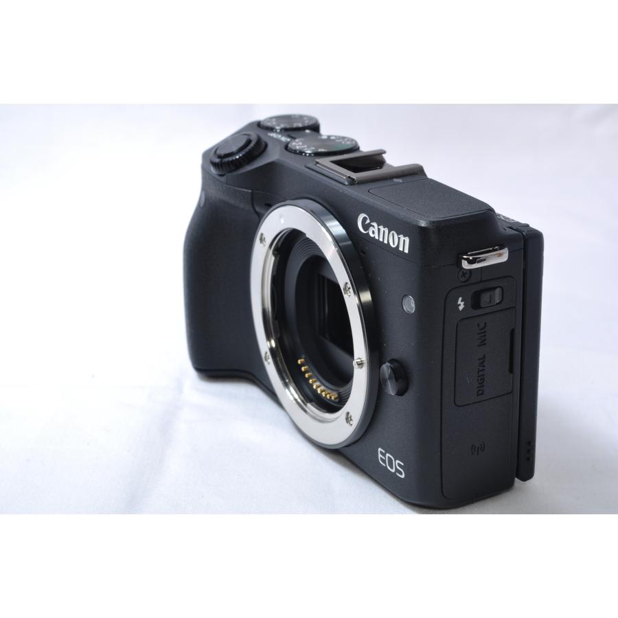 EOS M キヤノン Canon ミラーレス一眼 M3 レンズキット ブラック EF