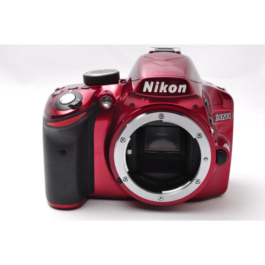 ニコン（Nikon） Nikon D3200 レンズキット レッド SDカード(16GB)付き
