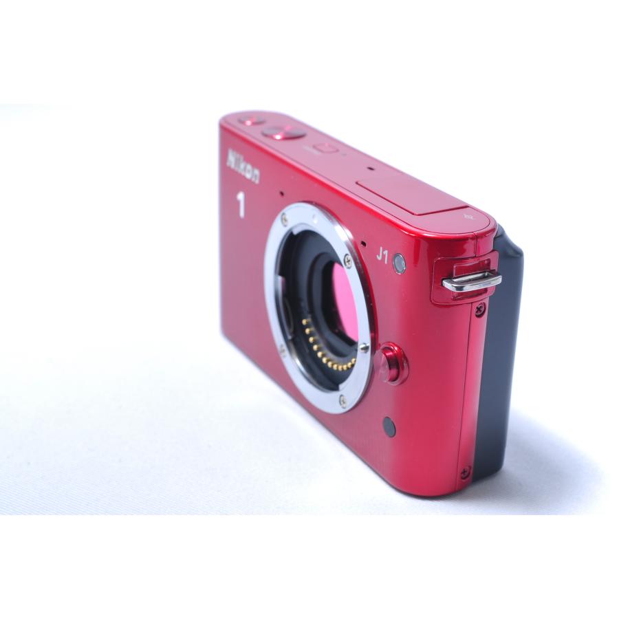ニコンワン ミラーレス一眼 ニコン Nikon 1 J1 レンズキット レッド SD