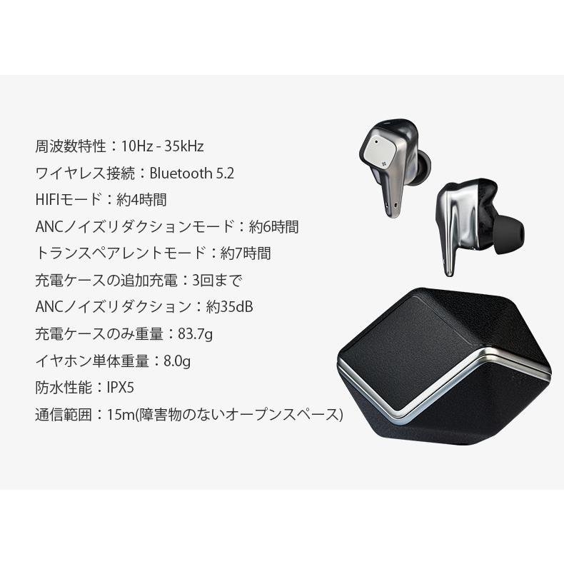 HIFIMAN（ハイファイマン） Svanar wireless 完全ワイヤレスイヤホン