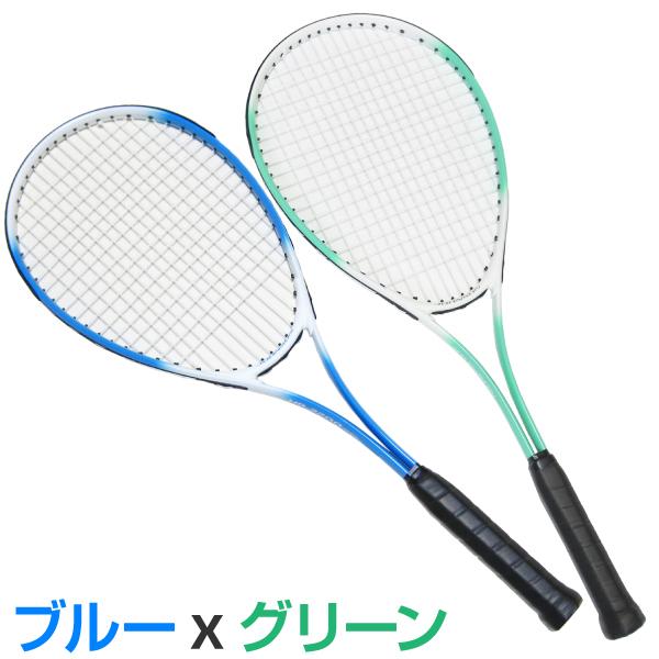 ミニテニス ラケット 黒と青 2本セット ミニテニス ラケット 黒と青 2
