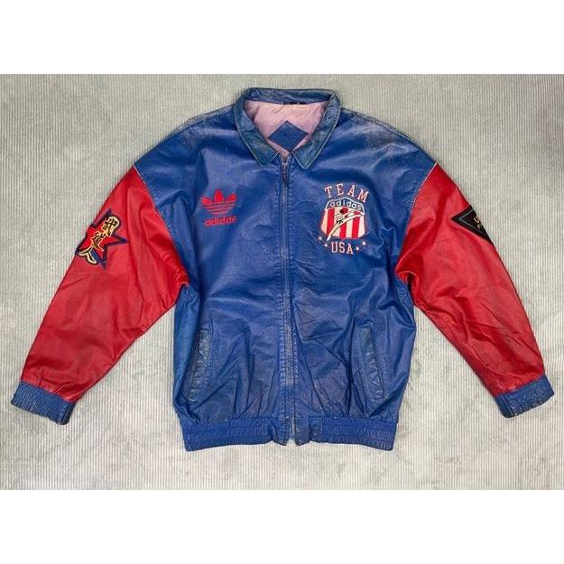 adidas（アディダス） 80's 武道人 TEAM USA ビンテージ レザー