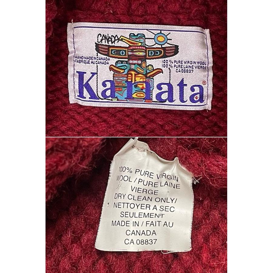 KANATA（カナタ） カナダ製 カウチンセーター ベスト ネイティブ調