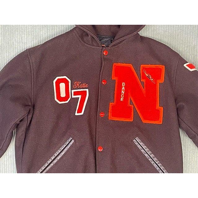 VINTAGE 90's 米国製 GAME SPORTSWEAR スタジャン アワードジャケット