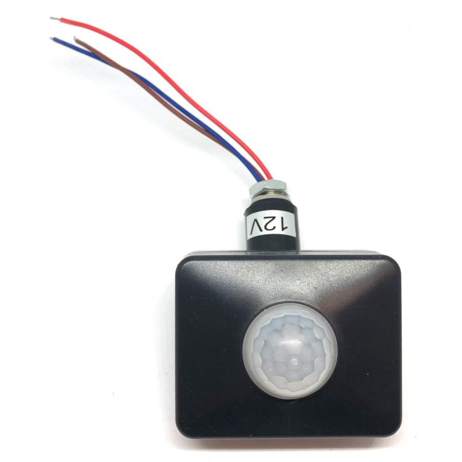 PIR 赤外線 簡易配線図付 人感センサースイッチ モジュール DC3V-18V