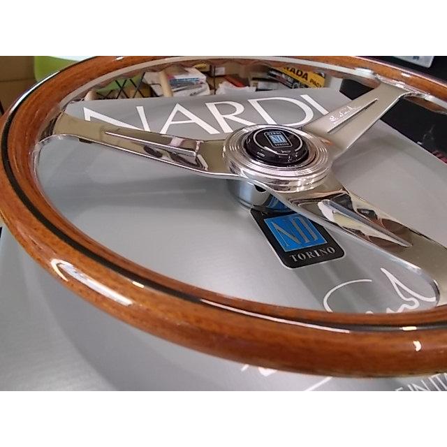 NARDI ナルディ Classic N140 ウッド＆ポリッシュスポーク 380mm