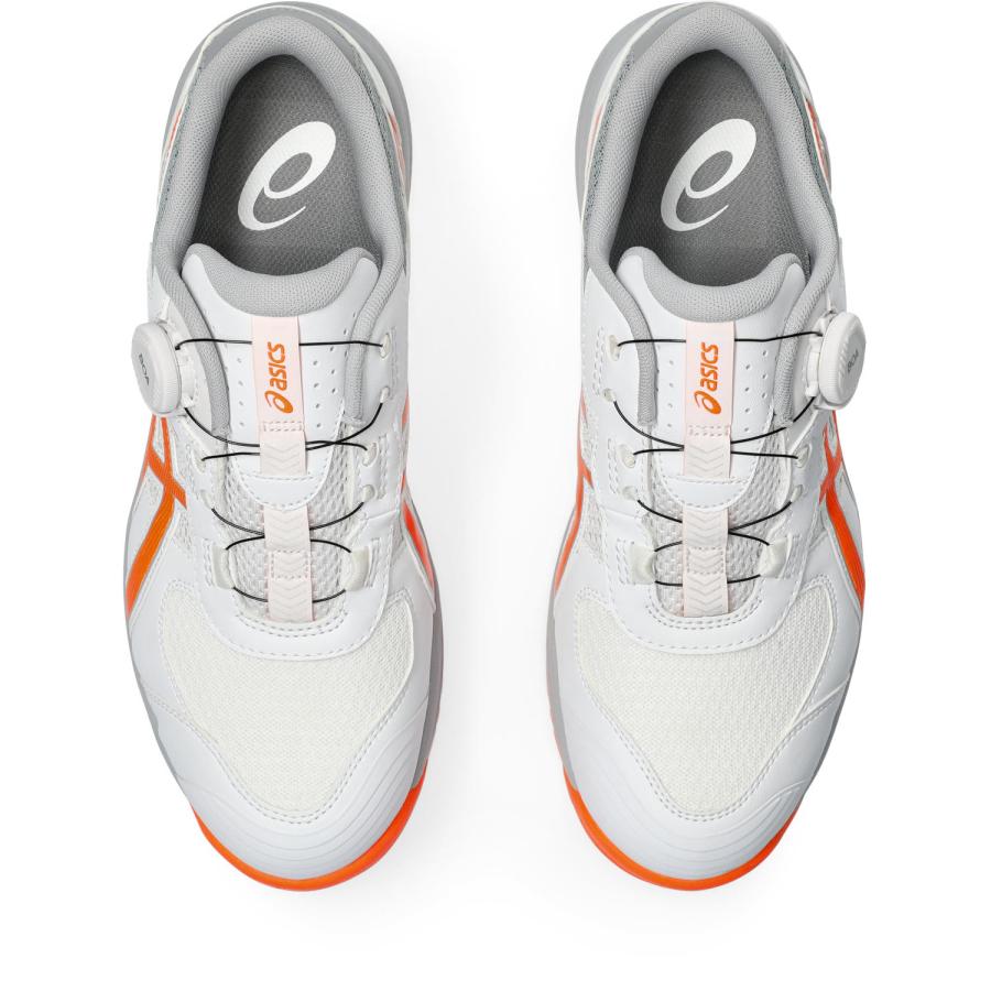 ASICS アシックス ウィンジョブ CP219BOA ホワイト×ショッキング