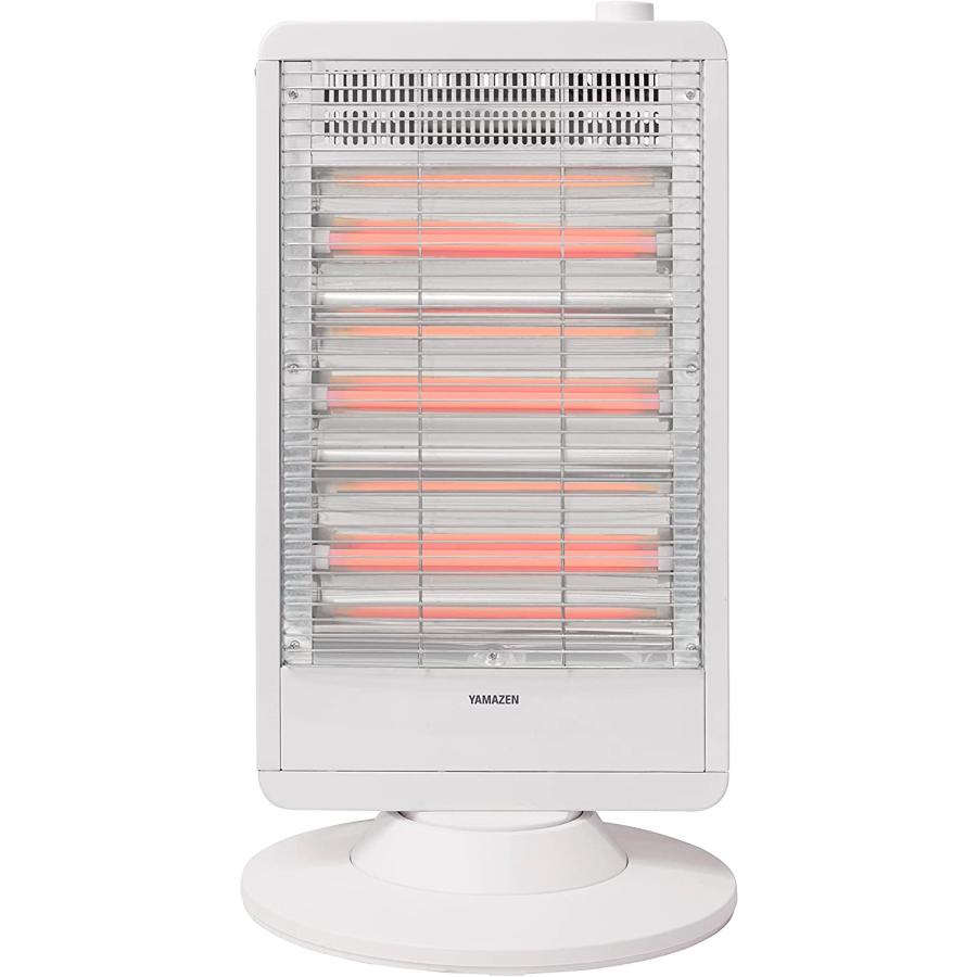 山善（YAMAZEN） 電気ストーブ ヒーター 左右自動首振り 3段階運転切替